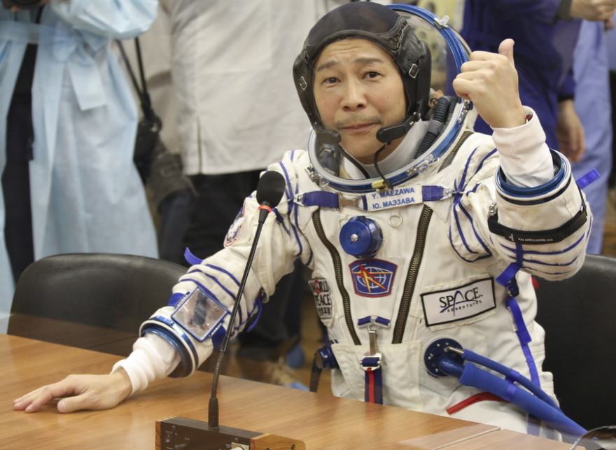 Εκτοξεύτηκε ο ρωσικός πύραυλος που μεταφέρει Ιάπωνα δισεκατομμυριούχο στον Διεθνή Διαστημικό Σταθμό (Βίντεο)