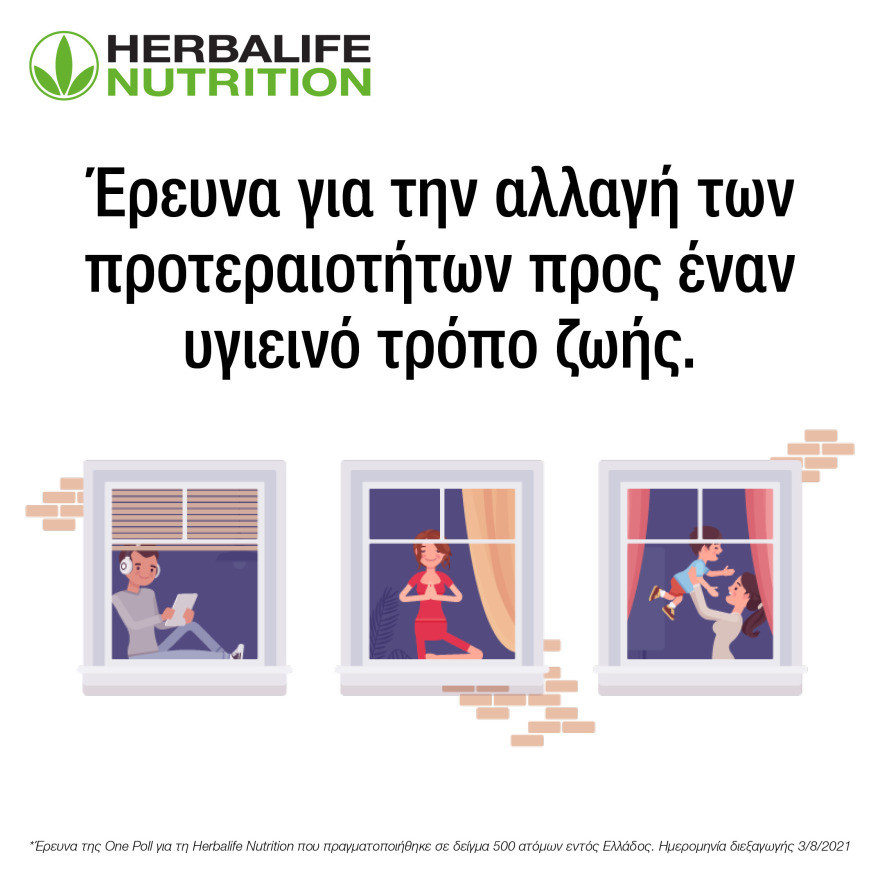 Έρευνα για την αλλαγή στις καθημερινές συνήθειες για έναν υγιεινό τρόπο ζωής