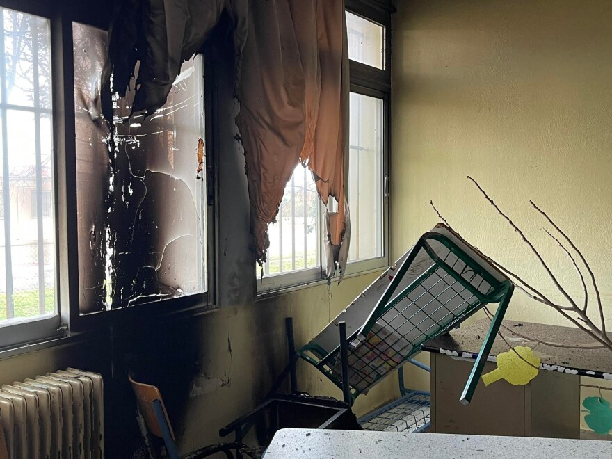 Πρωτοφανείς εικόνες βανδαλισμού σε γυμνάσιο του Πύργου