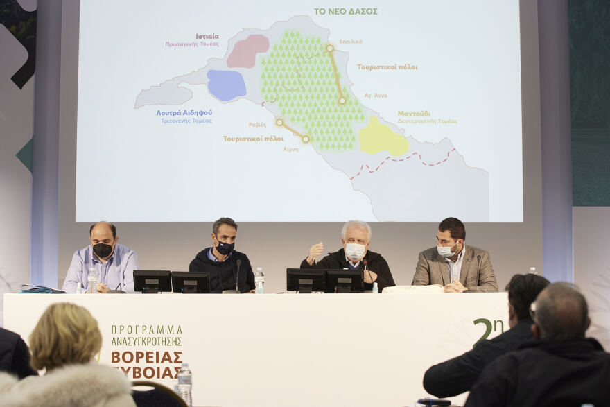 Mητσοτάκης: Κλειδί για την ανάπτυξη της Βόρειας Εύβοιας ο νέος οδικός «κορμός» Χαλκίδας - Στροφιλιάς