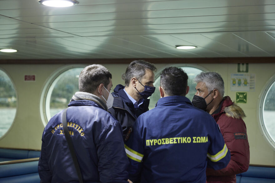 Mητσοτάκης: Κλειδί για την ανάπτυξη της Βόρειας Εύβοιας ο νέος οδικός «κορμός» Χαλκίδας - Στροφιλιάς