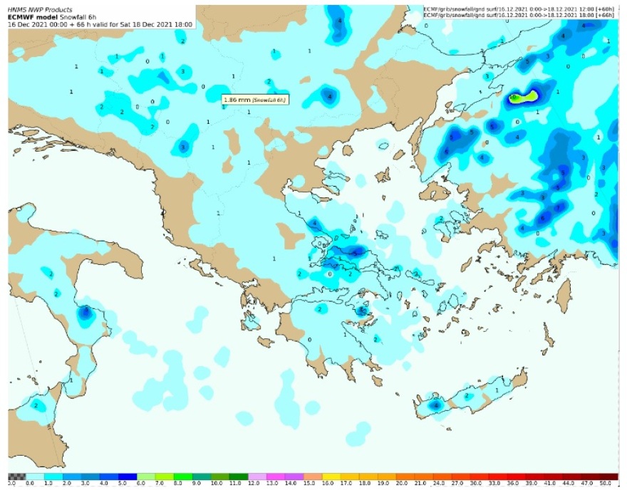 Καιρός - Κακοκαιρία Carmel: Νέα επιδείνωση από το βράδυ - Ποιες περιοχές θα ντυθούν στα «λευκά»