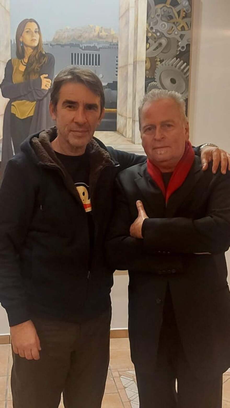 Με μεγάλη επιτυχία πραγματοποιήθηκαν τα εγκαίνια της έκθεσης ζωγραφικής του Αλέξανδρου Χαιρετάκη 