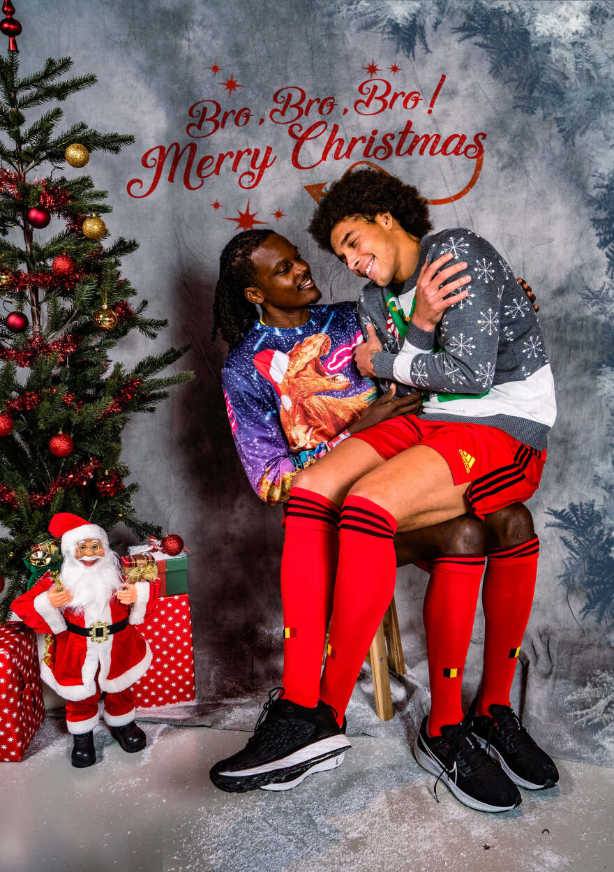 Βέλγιο: Η απίθανη χριστουγεννιάτικη φωτογράφιση των «red devils» της Εθνικής