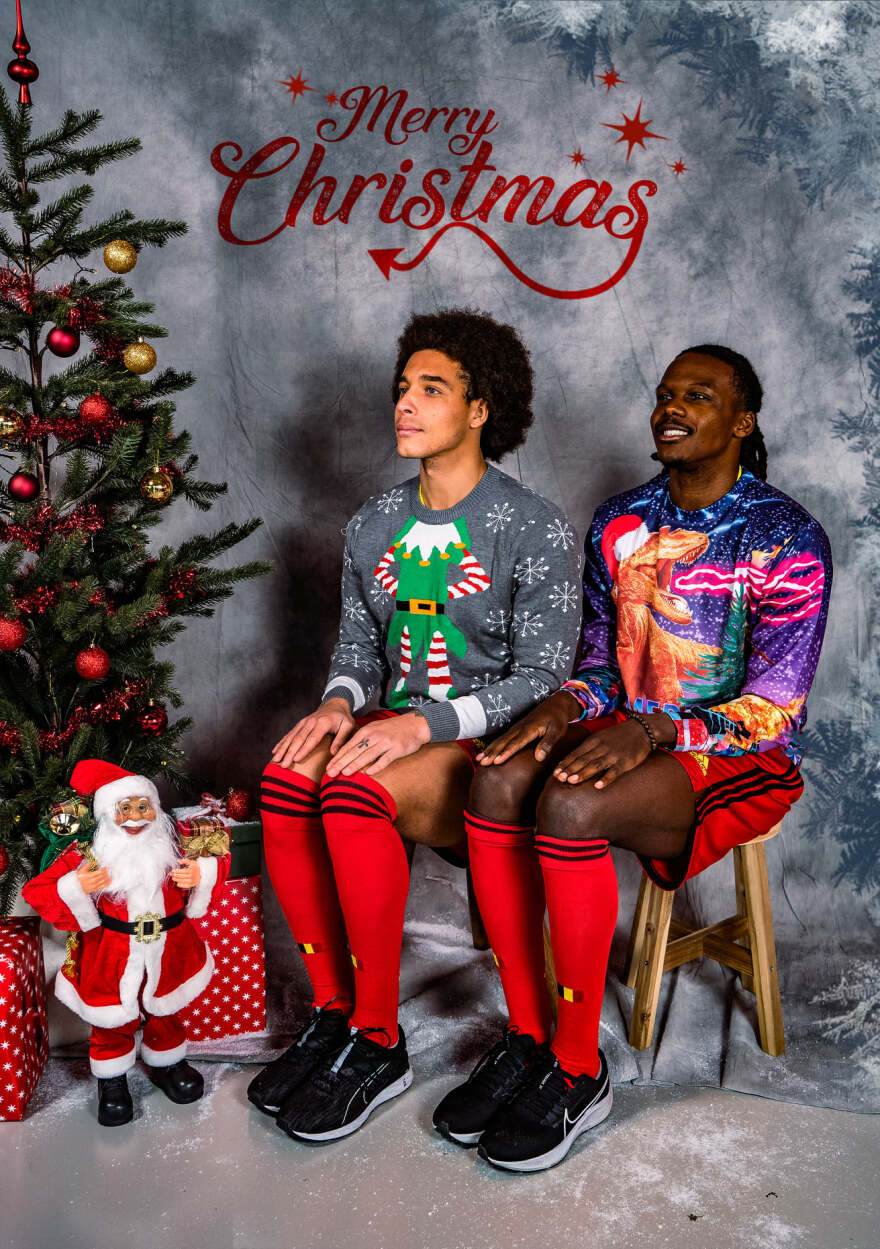 Βέλγιο: Η απίθανη χριστουγεννιάτικη φωτογράφιση των «red devils» της Εθνικής