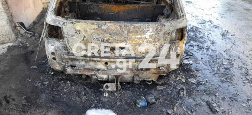 Εμπρησμός σε δυο αυτοκίνητα σε θέρετρο του Ηρακλείου