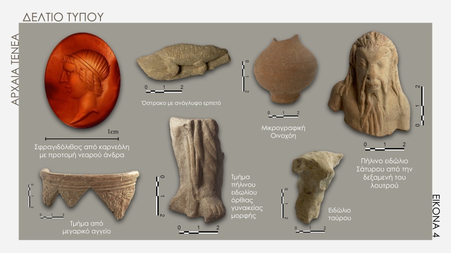 Σημαντικά ευρήματα έφερε στο φως η ανασκαφή στο Χιλιομόδι Κορινθίας  - Δείτε φωτογραφίες