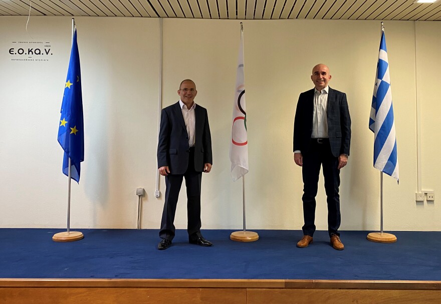 Επισκέφθηκε την Αθήνα ο πρόεδρος της Κυπριακής Αρχής Αντι-Ντόπινγκ, Δρ Μιχάλης Πέτρου