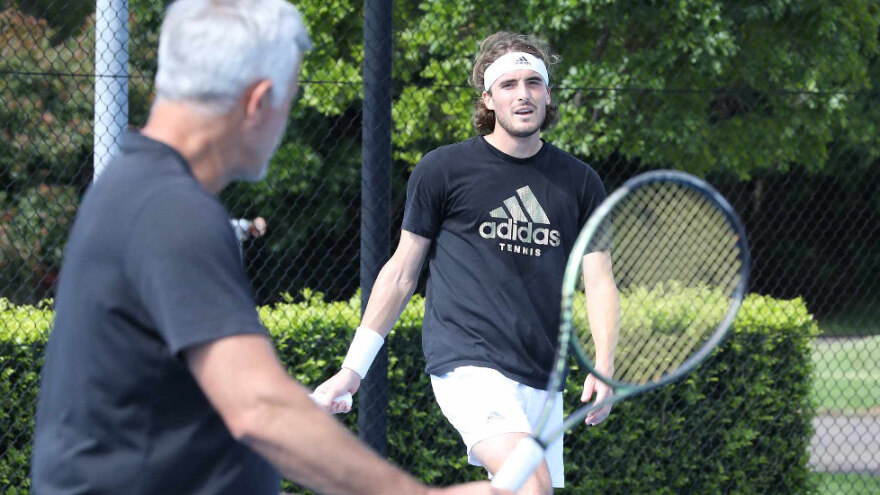  Στέφανος Τσιτσιπάς: Πρώτη προπόνηση στο Σίδνεϊ για το ATP Cup