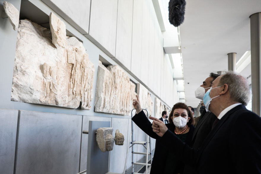 Μητσοτάκης από το Μουσείο της Ακρόπολης: Ηχηρό μήνυμα η επιστροφή των 10 θραυσμάτων του Παρθενώνα