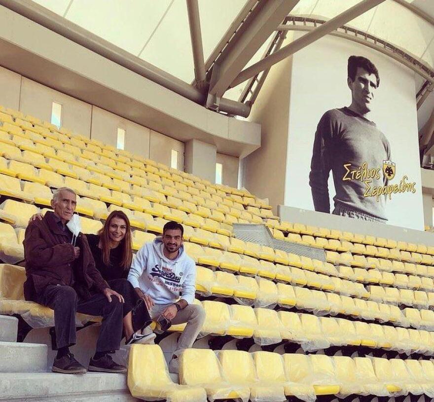 Στέλιος Σεραφείδης, η «ψυχή» της ΑΕΚ στη γειτονιά των αγγέλων