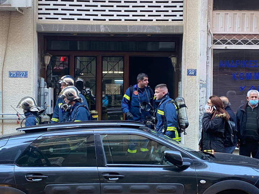 Φωτιά σε διαμέρισμα στου Γκύζη