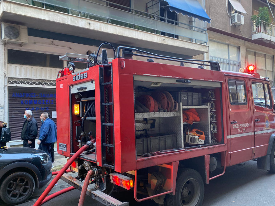 Φωτιά σε διαμέρισμα στου Γκύζη