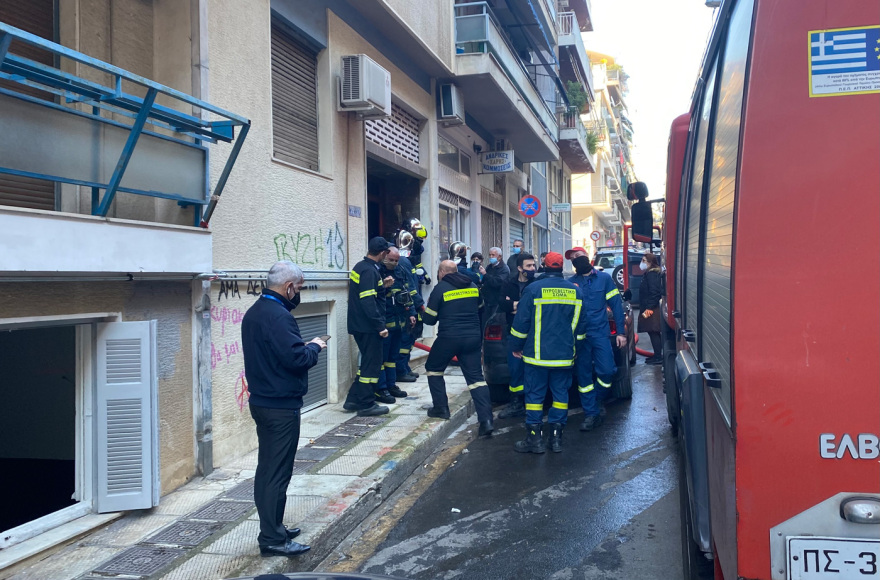Φωτιά σε διαμέρισμα στου Γκύζη