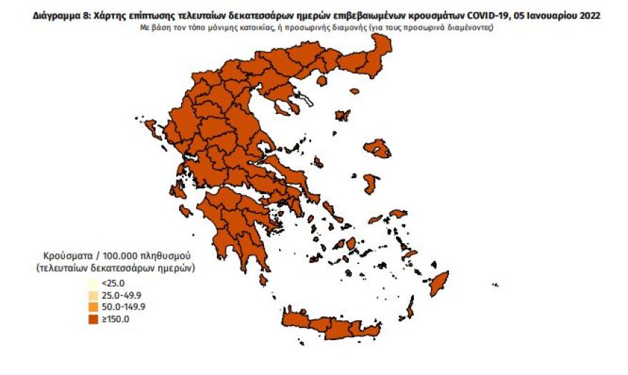 Κορωνοϊός: Στα 43.386  τα νέα κρούσματα, τα 17.526 στην Αττική