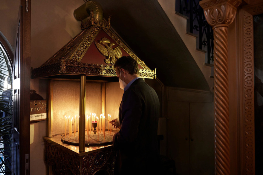 Μητσοτάκης από Άγιο Ευστράτιο: Επιλογή ζωής το εμβόλιο 