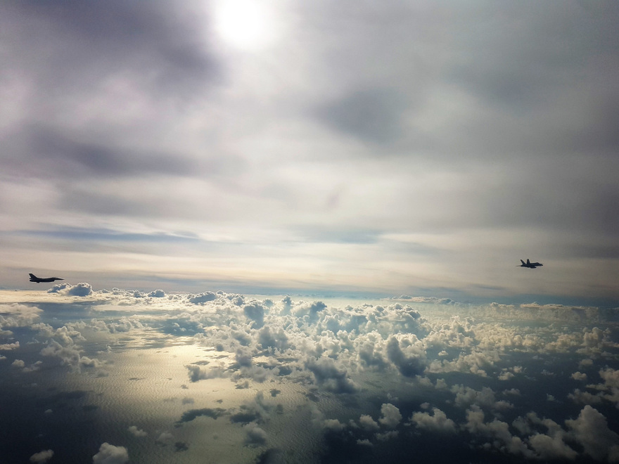 Συνεκπαίδευση ελληνικών πλοίων και μαχητικών με το αμερικανικό αεροπλανοφόρο «Harry S. Truman» - Φωτογραφίες και βίντεο