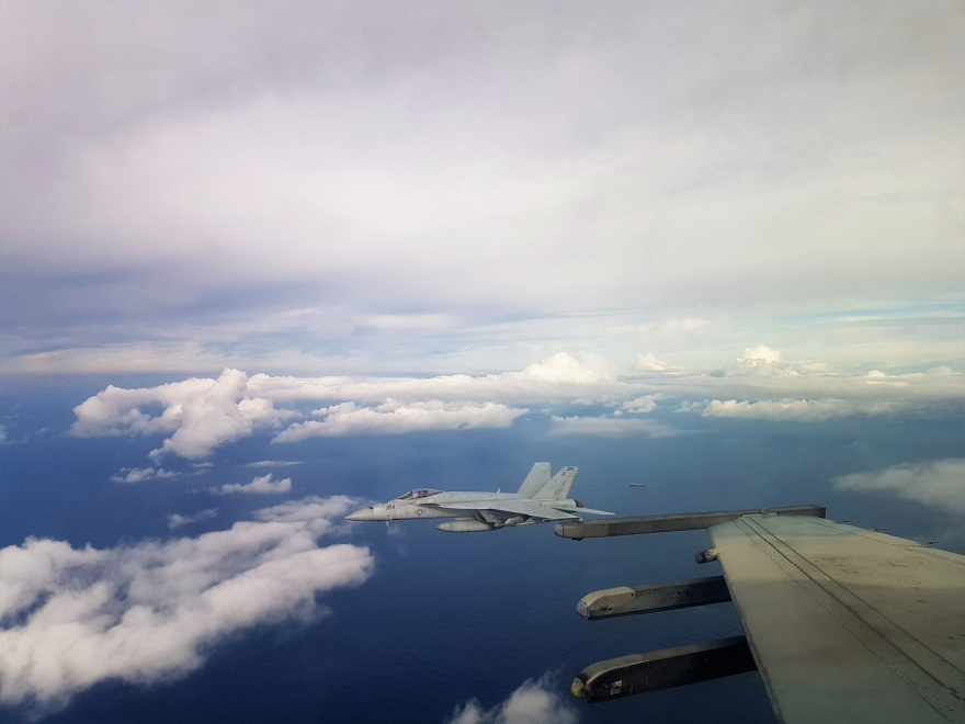 Συνεκπαίδευση ελληνικών πλοίων και μαχητικών με το αμερικανικό αεροπλανοφόρο «Harry S. Truman» - Φωτογραφίες και βίντεο