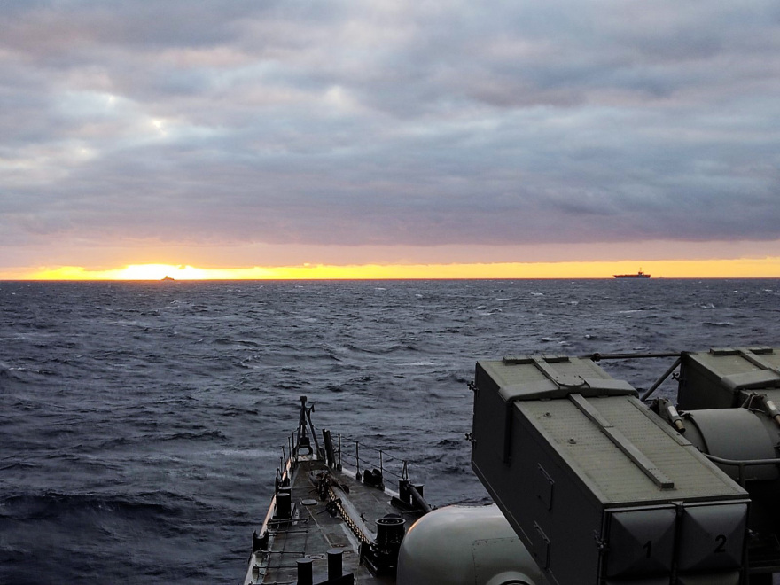 Συνεκπαίδευση ελληνικών πλοίων και μαχητικών με το αμερικανικό αεροπλανοφόρο «Harry S. Truman» - Φωτογραφίες και βίντεο