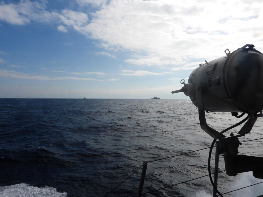 Συνεκπαίδευση ελληνικών πλοίων και μαχητικών με το αμερικανικό αεροπλανοφόρο «Harry S. Truman» - Φωτογραφίες και βίντεο