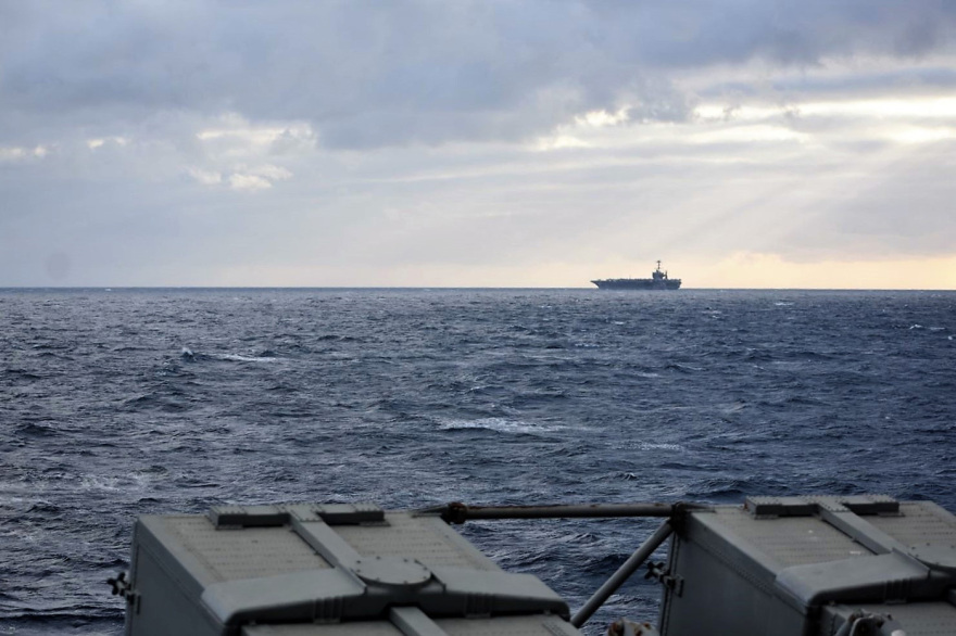 Συνεκπαίδευση ελληνικών πλοίων και μαχητικών με το αμερικανικό αεροπλανοφόρο «Harry S. Truman» - Φωτογραφίες και βίντεο