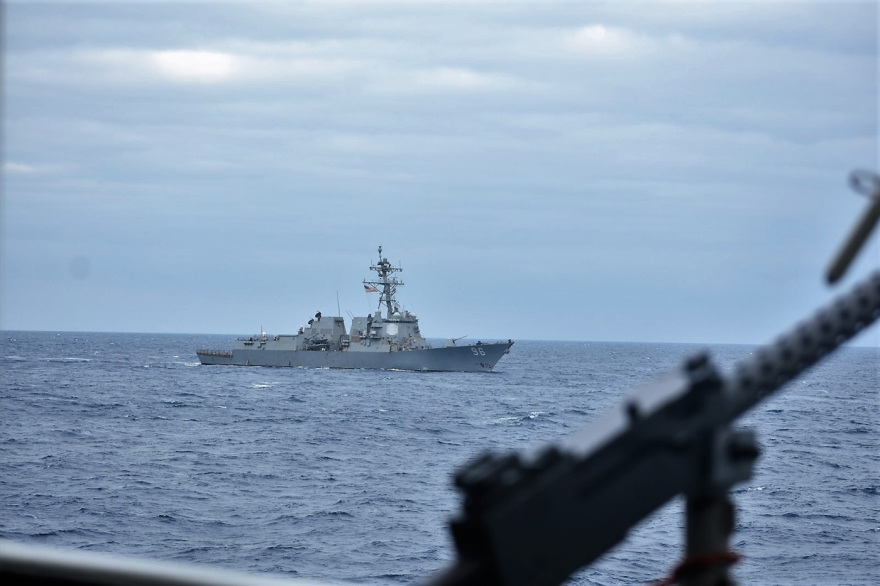 Συνεκπαίδευση ελληνικών πλοίων και μαχητικών με το αμερικανικό αεροπλανοφόρο «Harry S. Truman» - Φωτογραφίες και βίντεο