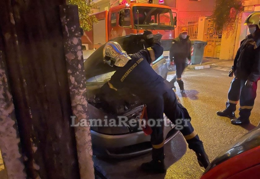 Λαμία: Απόπειρα εμπρησμού σε αυτοκίνητο