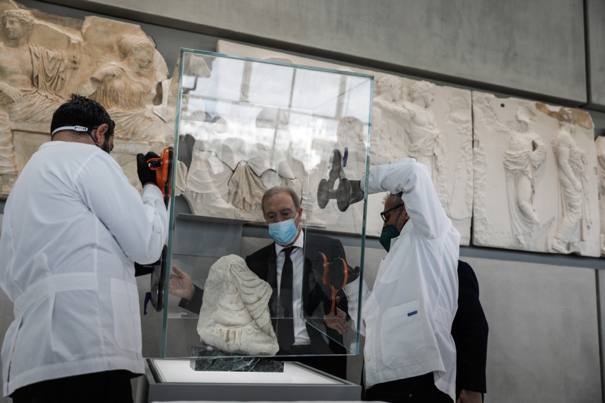 Μητσοτάκης: Το «θραύσμα Fagan» δείχνει την κατεύθυνση που πρέπει να κινηθεί το Βρετανικό Μουσείο