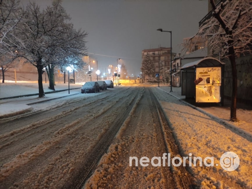 Δύσκολες ώρες για τους κατοίκους της Φλώρινας: Ισχυροί μετασεισμοί, 30 πόντοι χιόνι και πολλά κρούσματα