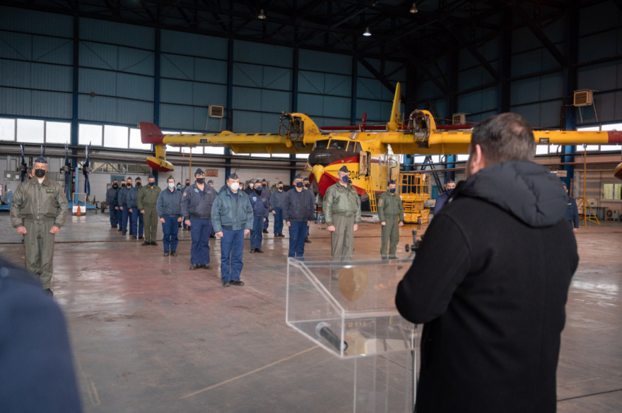 Έτοιμες να προασπίσουν τα κυριαρχικά μας δικαιώματα οι Ένοπλες Δυνάμεις δηλώνει από την 113ΠΜ ο Χαρδαλιάς