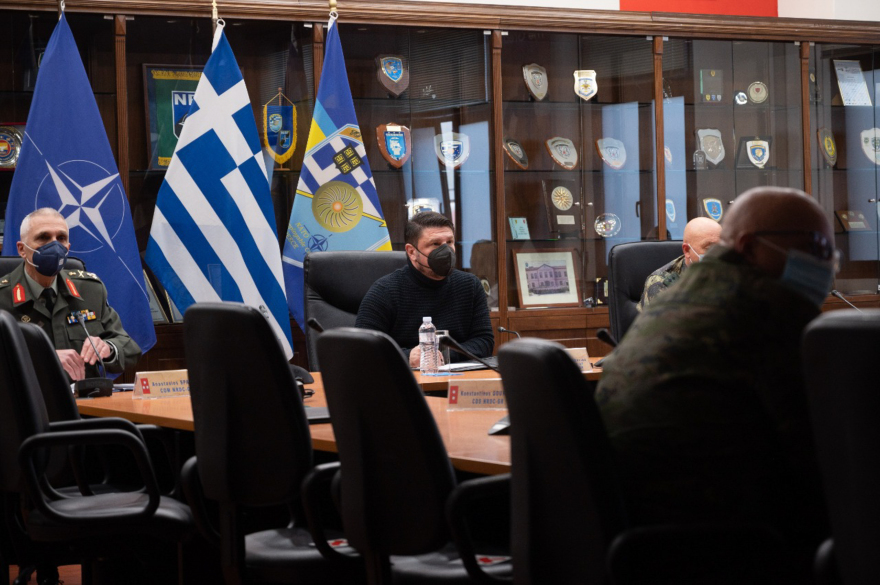 Έτοιμες να προασπίσουν τα κυριαρχικά μας δικαιώματα οι Ένοπλες Δυνάμεις δηλώνει από την 113ΠΜ ο Χαρδαλιάς