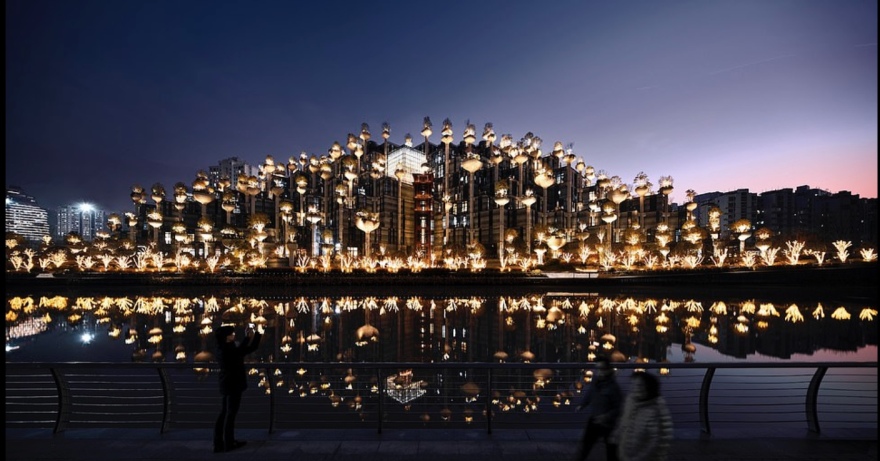 Mega project στην Κίνα: Έφτιαξαν τους νέους κρεμαστούς κήπους της Βαβυλώνας