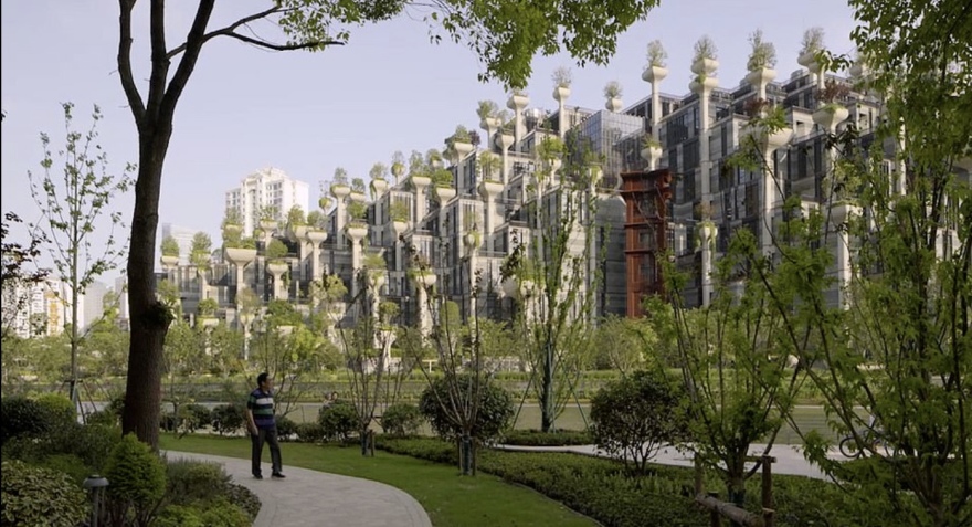 Mega project στην Κίνα: Έφτιαξαν τους νέους κρεμαστούς κήπους της Βαβυλώνας