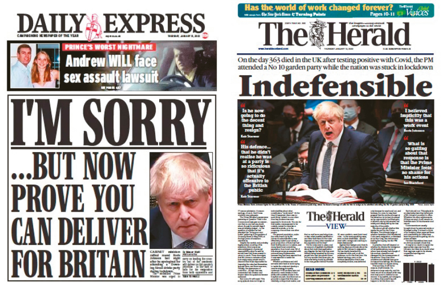 Το «partygate» τελειώνει τον Τζόνσον: «Δεν είμαι ψεύτης, δεν ήξερα ότι υπήρχε απαγόρευση» , ψελλίζει