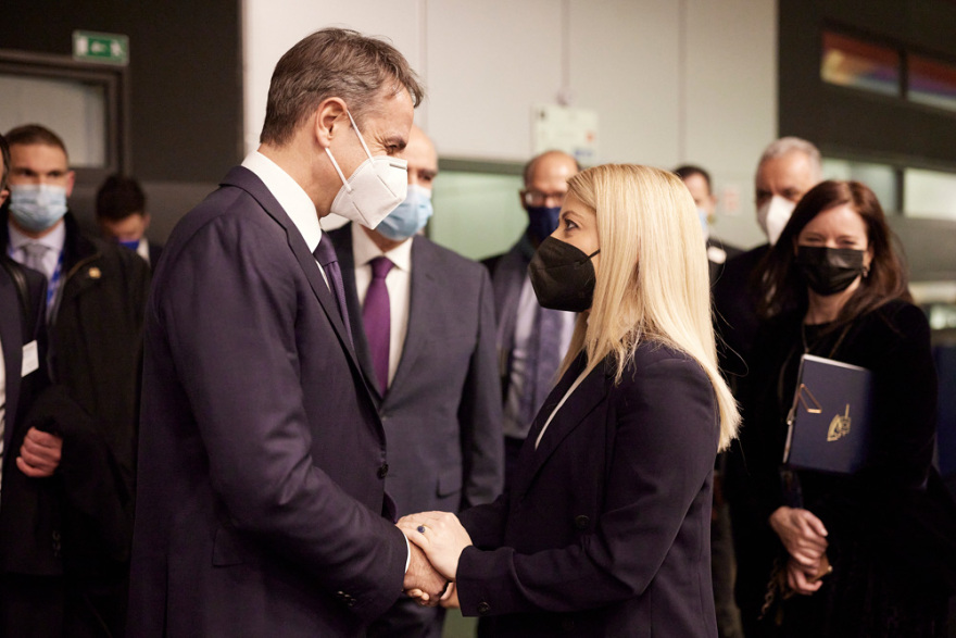 Ο Μητσοτάκης στους ευρωβουλευτές του ΕΛΚ: Στερείται σοβαρότητας η τουρκική ρητορική για την Ελλάδα 