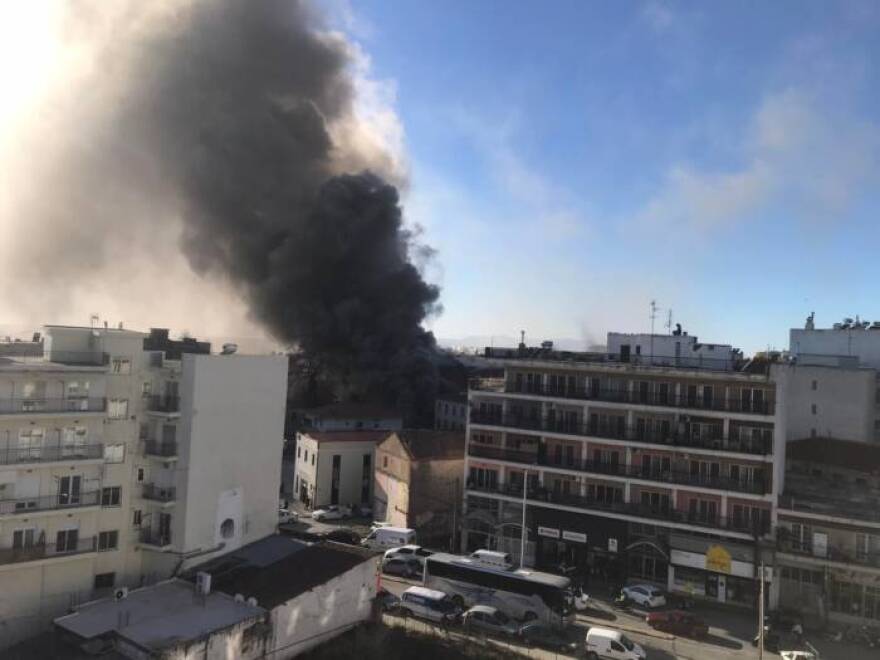 Υπό έλεγχο η μεγάλη φωτιά στο κέντρο της Ξάνθης,