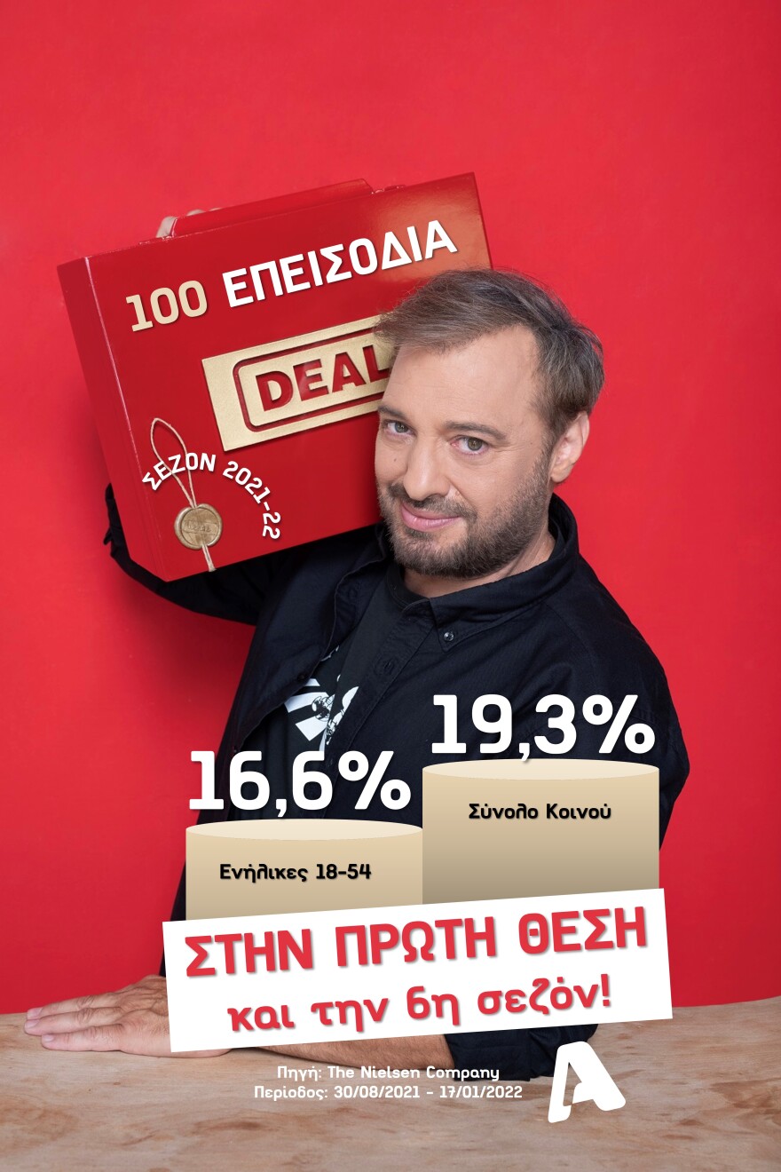 Στο «Deal» έρχεται η Ιωάννα από τη Λάρισα και έχει στόχο τα 20.000€