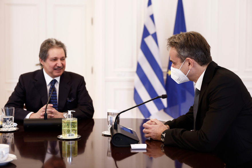 Μητσοτάκης: Συναντήθηκε με επιφανή Σαουδάραβα επιχειρηματία που δραστηριοποιείται στην Ελλάδα