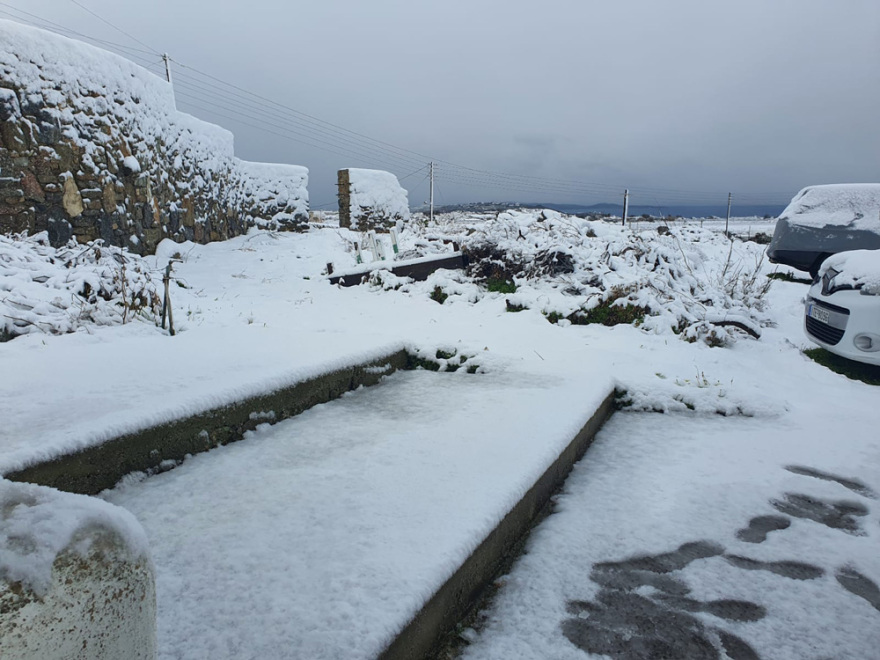 Κακοκαιρία «Ελπίς» - Μύκονος: Το 'στρωσε στο νησί των ανέμων, δείτε εντυπωσιακά πλάνα