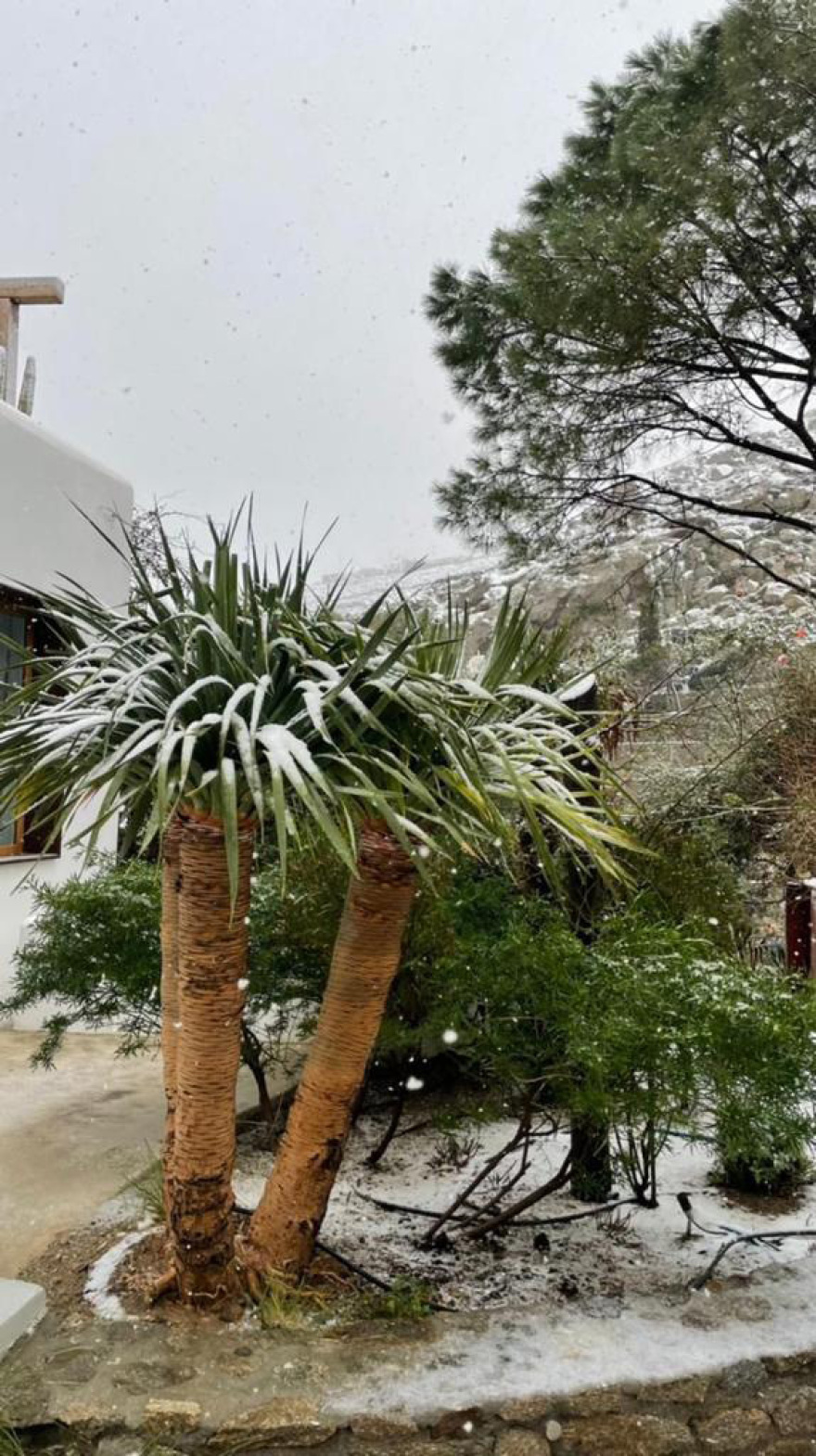 Κακοκαιρία «Ελπίς» - Μύκονος: Το 'στρωσε στο νησί των ανέμων, δείτε εντυπωσιακά πλάνα