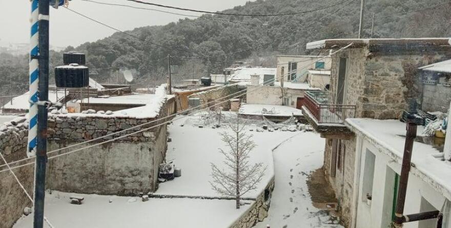 Κακοκαιρία «Ελπίς»: Ντύθηκε στα λευκά η Κρήτη, δείτε φωτογραφίες