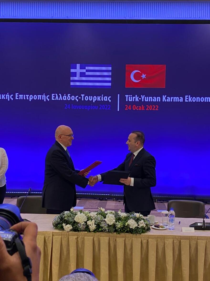 Επανενεργοποιήθηκε η Μικτή Οικονομική Επιτροπή Ελλάδας - Τουρκίας