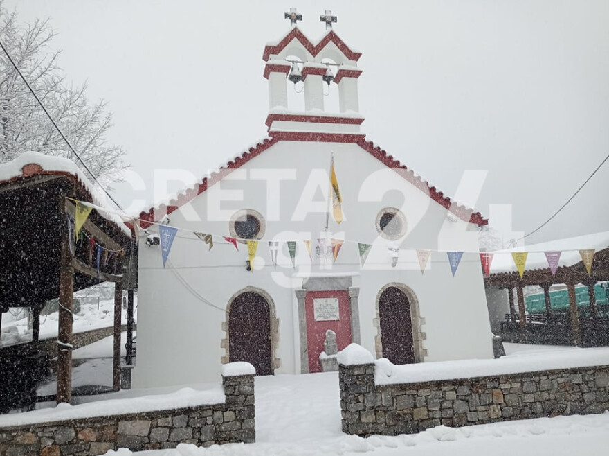 Κρήτη: Η κακοκαιρία «Ελπίς» το έστρωσε και στα Χανιά - Δειτε φωτογραφίες