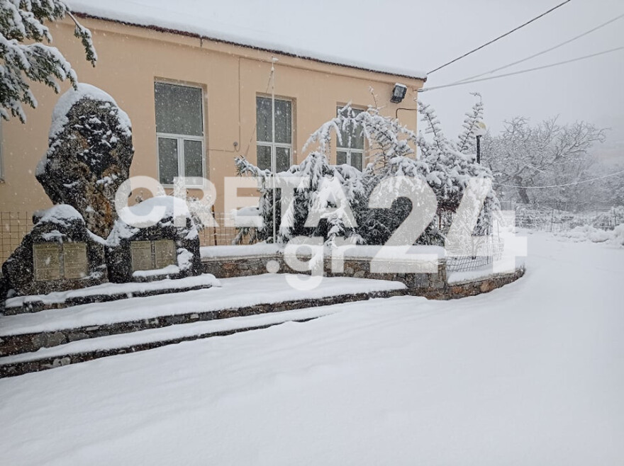 Κρήτη: Η κακοκαιρία «Ελπίς» το έστρωσε και στα Χανιά - Δειτε φωτογραφίες