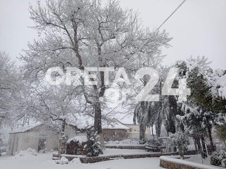 Κρήτη: Η κακοκαιρία «Ελπίς» το έστρωσε και στα Χανιά - Δειτε φωτογραφίες