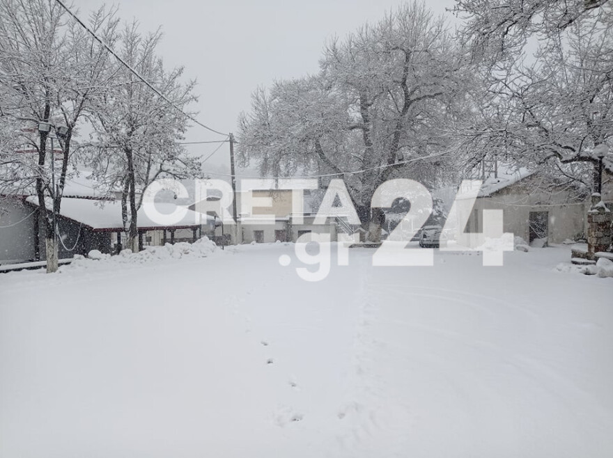 Κρήτη: Η κακοκαιρία «Ελπίς» το έστρωσε και στα Χανιά - Δειτε φωτογραφίες