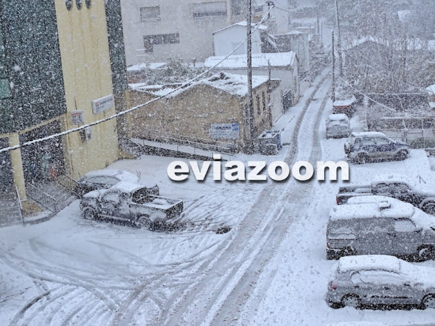 Κακοκαιρία: Πολικές θερμοκρασίες στη Στερεά Ελλάδα -Χωρίς ρεύμα πολλές περιοχές της Εύβοιας στην ηλεκτροδότηση