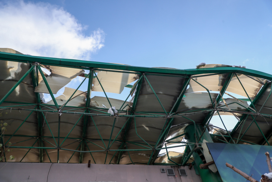 Χιόνια-Κακοκαιρία Ελπίς: Ζημιές στη Λεωφόρο, ανοικτό το ενδεχόμενο για αλλαγή έδρας στον αγώνα ΠΑΟ-Αστέρας