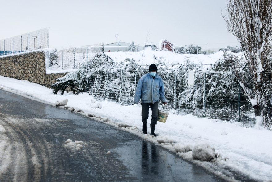 «Ελπίς»: Εντείνεται το κύμα κακοκαιρίας στην Κρήτη - Δείτε ποιοι δρόμοι είναι κλειστοί