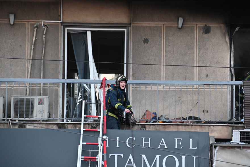 Ισχυρή έκρηξη σε κτίριο στη λεωφόρο Συγγρού - Ένας τραυματίας 